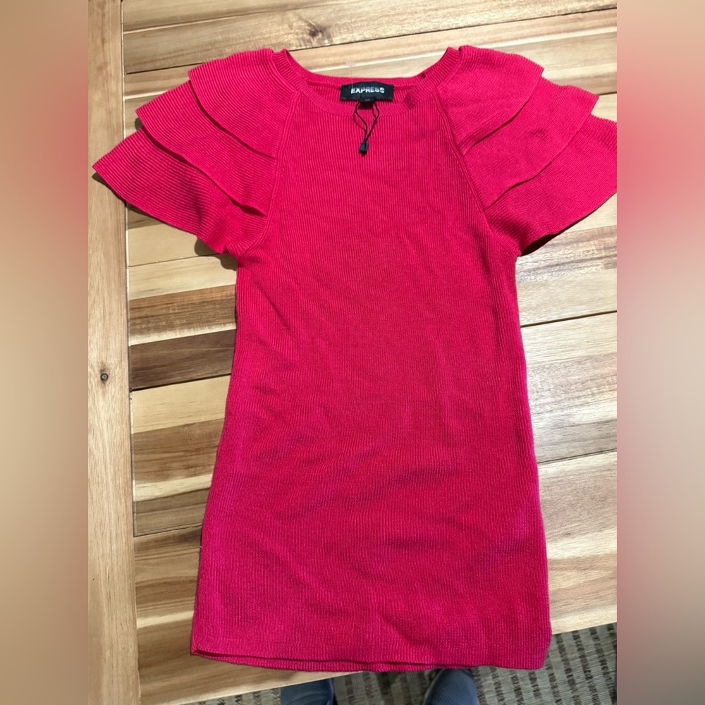 NWOT Express knitted sweater top XXS